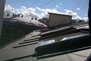 Монтаж крыши